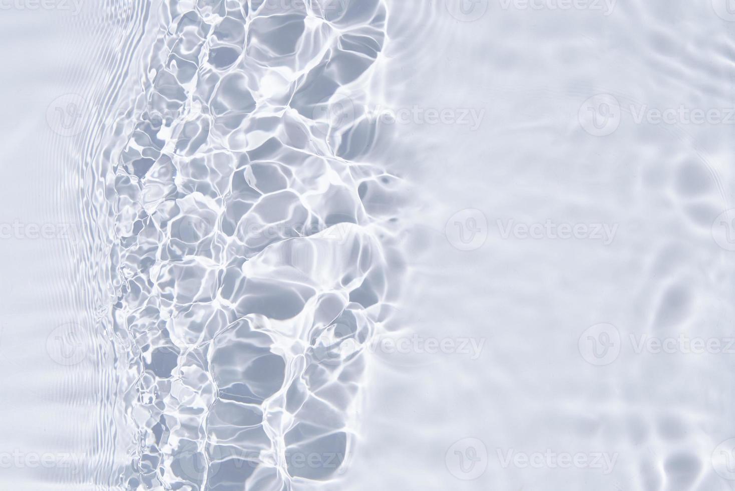 fond de texture de l'eau blanche. motif abstrait photo