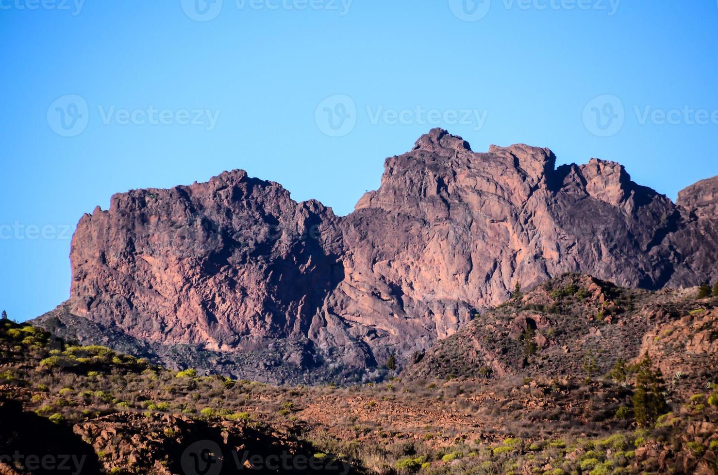 paysage de montagne pittoresque photo