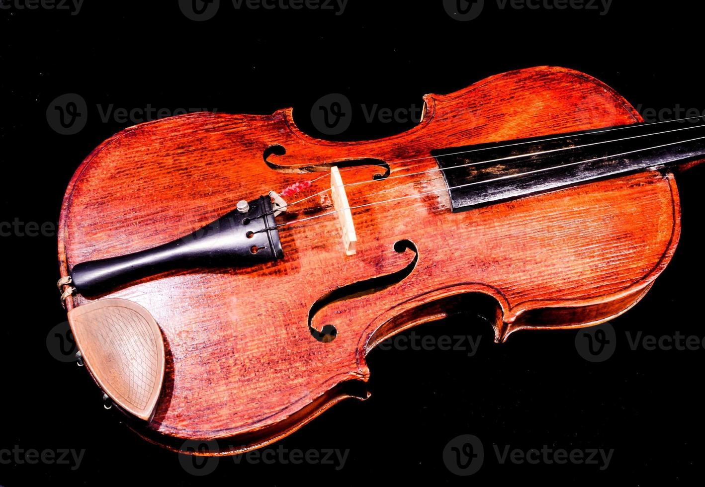 violon sur foncé Contexte photo