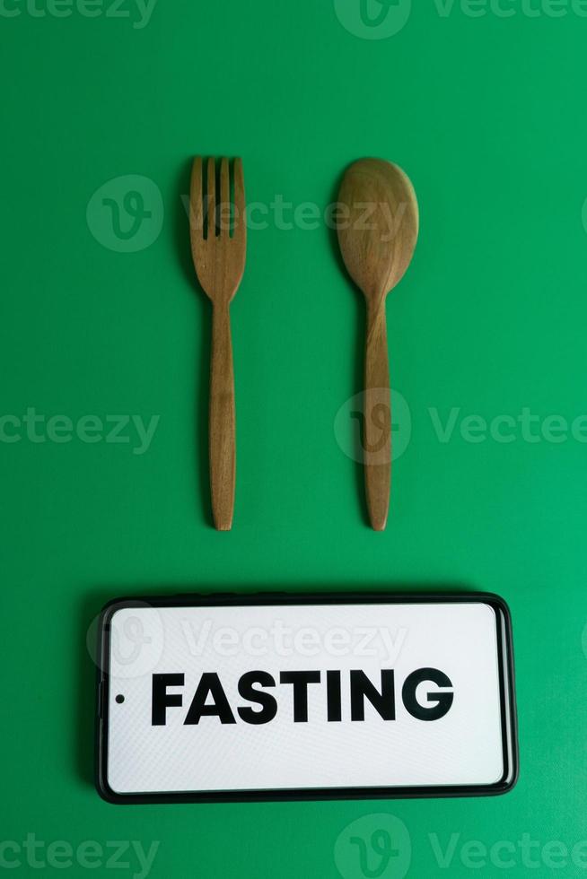 régime nourriture concept et graisse perte. concept de ramadhan et intermittent jeûne. photo