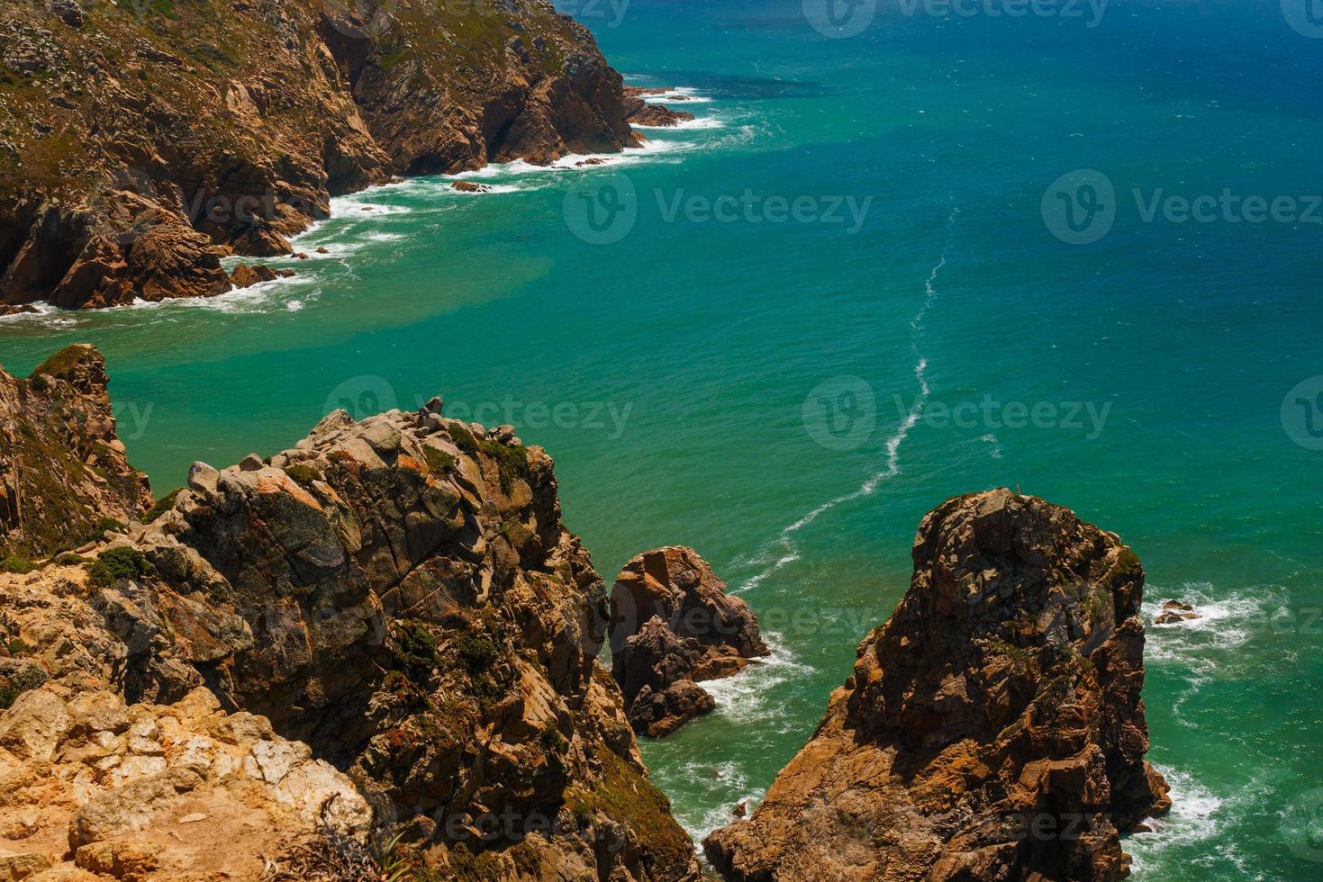 vue panoramique sur la côte photo