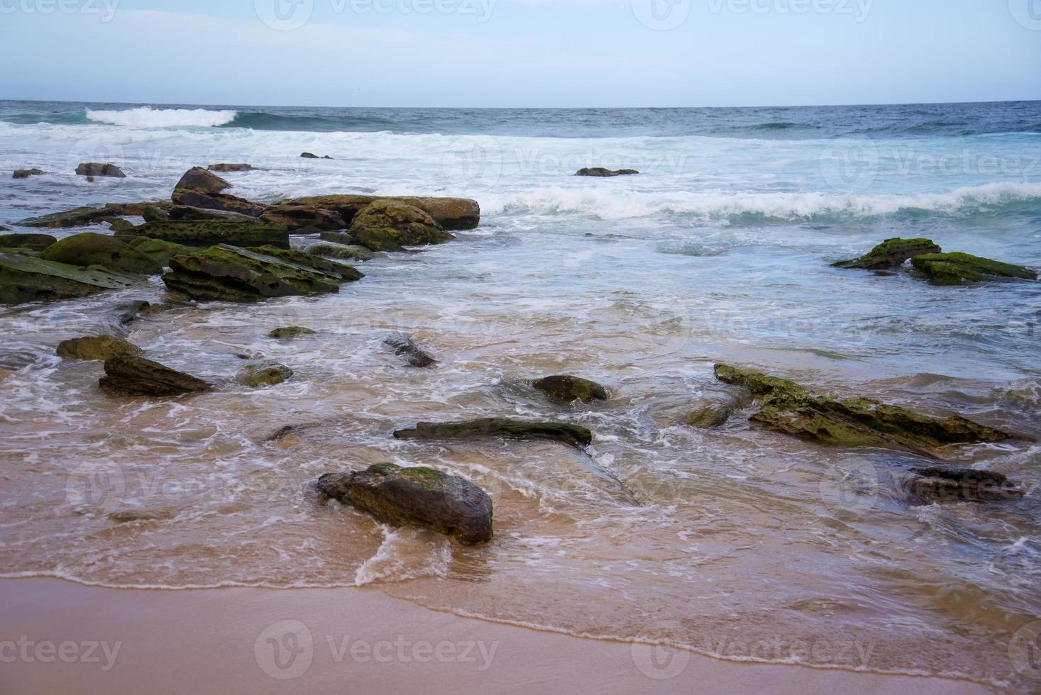 vue sur la plage australienne photo