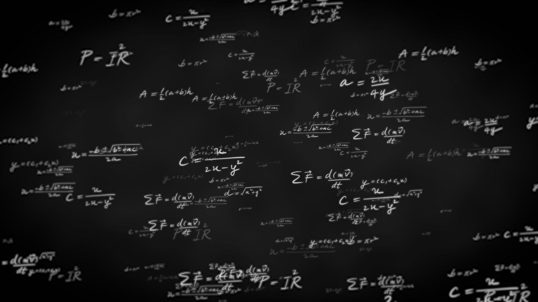 Aléatoire math équation formule texte Contexte enseignement ingénierie, enseignement équations et formules arrière-plans pour enseignement présentations graphique Contexte photo