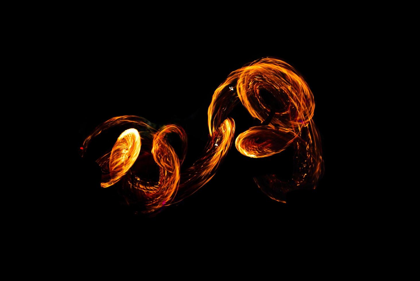 abstrait de flammes photo