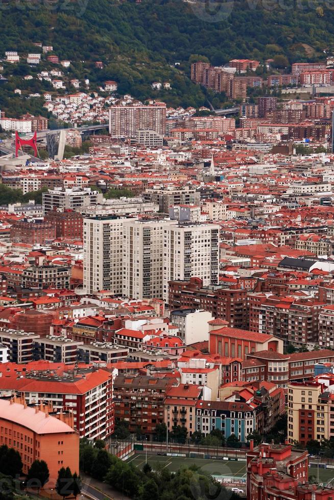 paysage urbain et architecture dans Bilbao ville, Espagne, Voyage destination photo