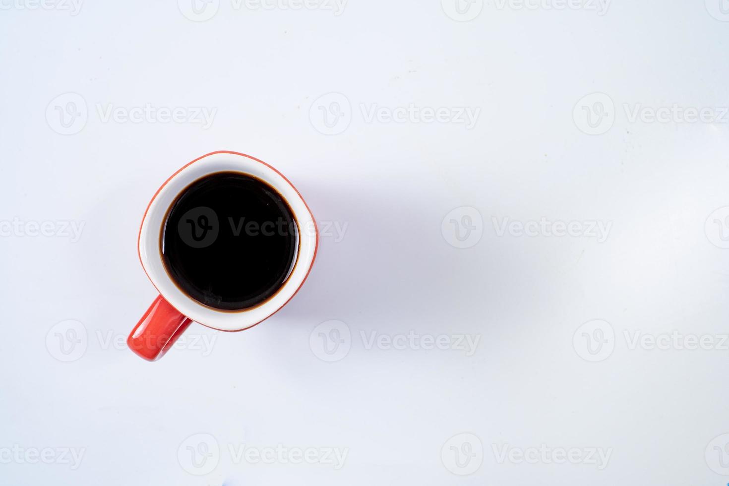 tasse à café rouge photo