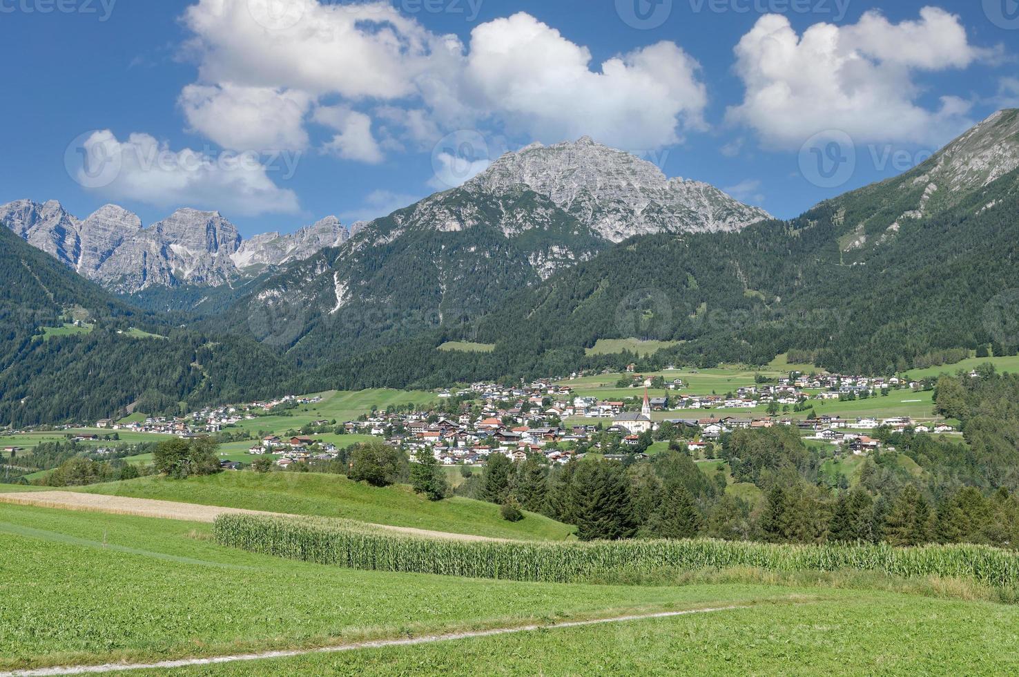 village de telfes je suis Stubai, stubaital, Tirol, Autriche photo