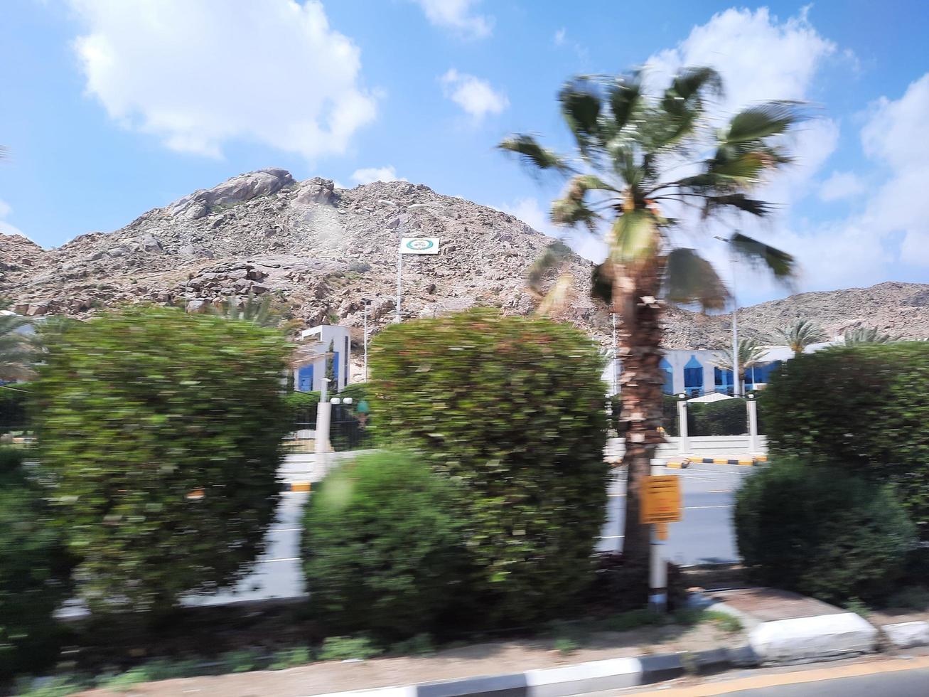 taïf, saoudien Saoudite, Mars 2023 - une magnifique jour vue de le des rues de taïf, saoudien Saoudite. photo