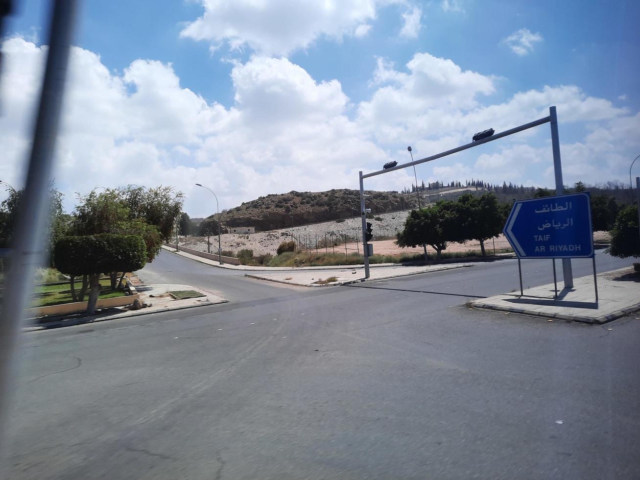 taïf, saoudien Saoudite, Mars 2023 - une magnifique jour vue de le des rues de taïf, saoudien Saoudite. photo