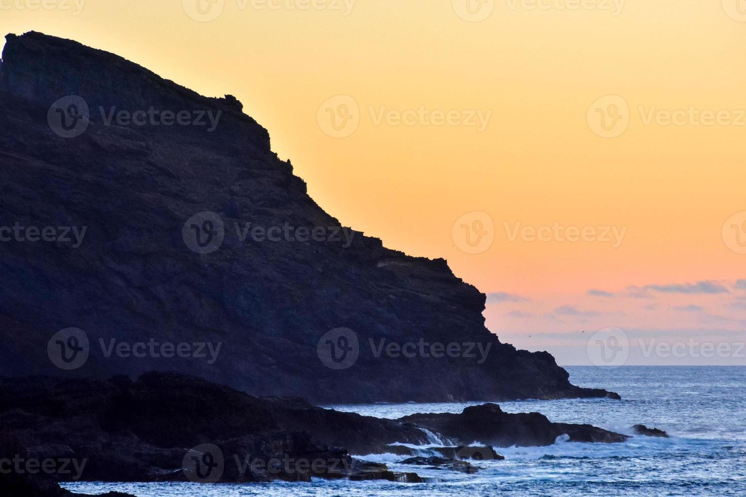 scénique côtier vue photo