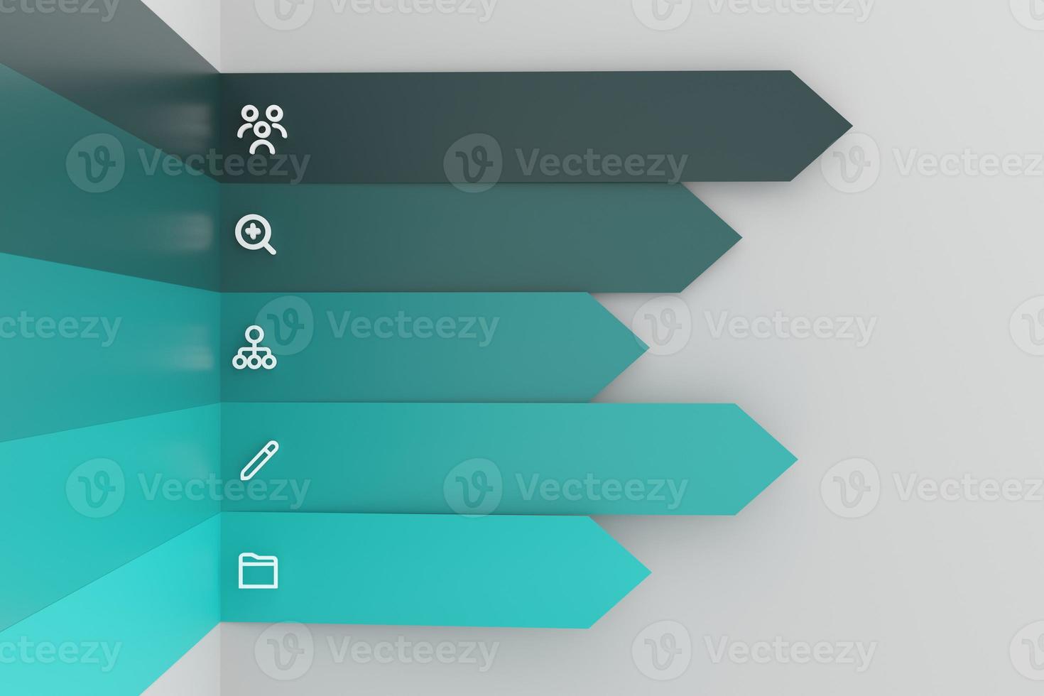 moderne et minimal conception pour infographie les options Contexte. photo