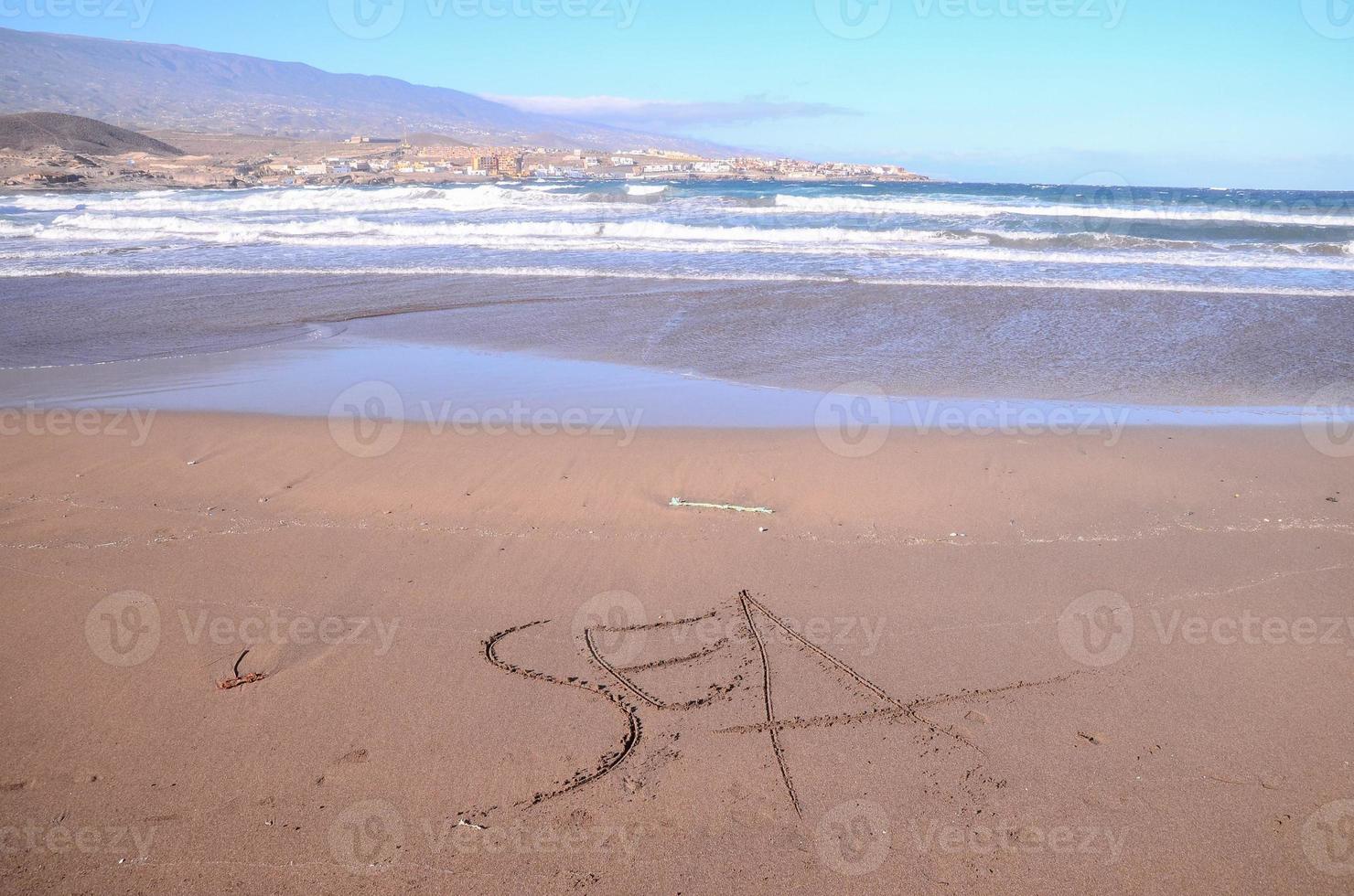 magnifique plage sur Tenerife photo