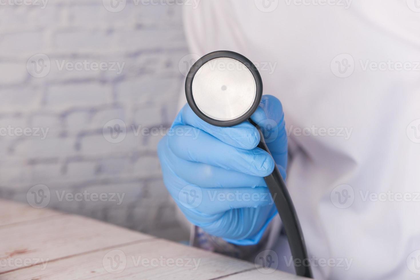 docteur, tenue, stéthoscope photo