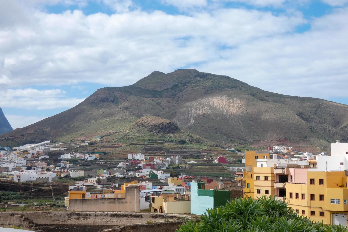 montagneux centre de le île de gran Canaria dans le atlantique océan photo