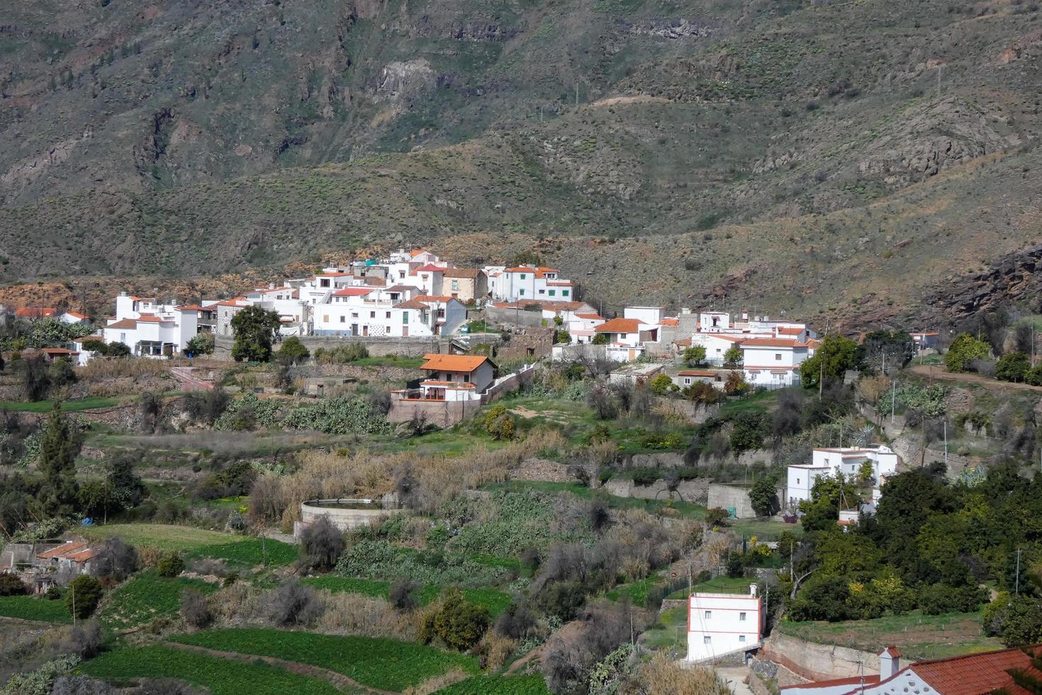 île de gran Canaria dans le atlantique océan photo