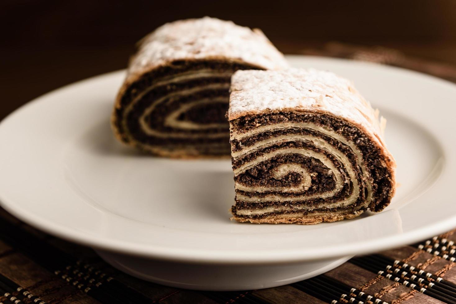 strudel aux graines de pavot photo