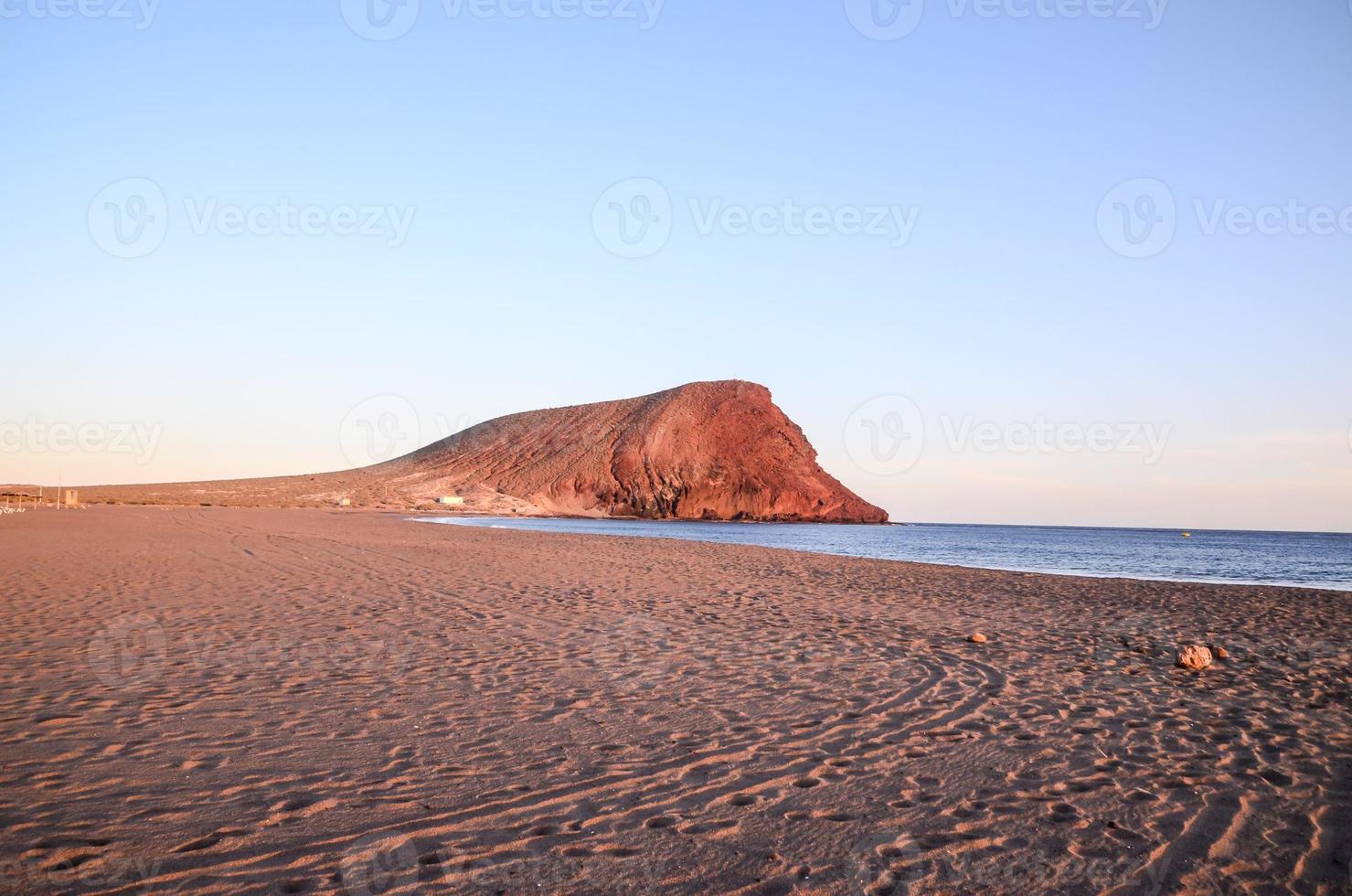 vue sur la plage photo