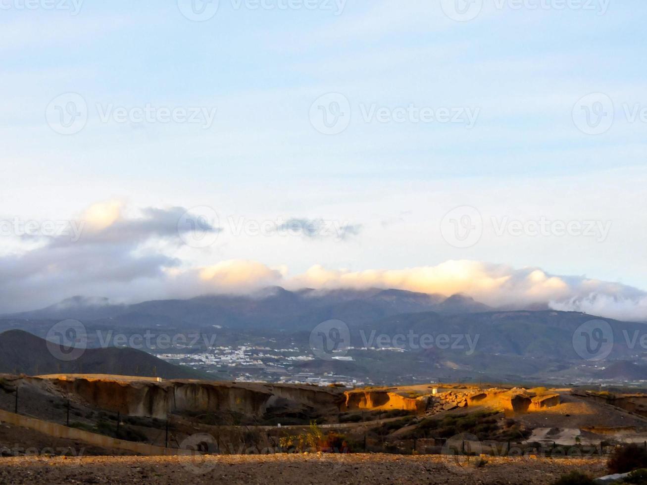 paysage de montagne pittoresque photo