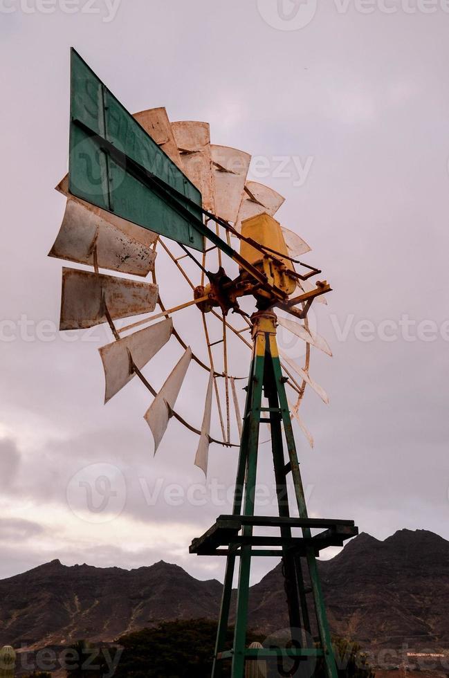 vieux vent hélice photo