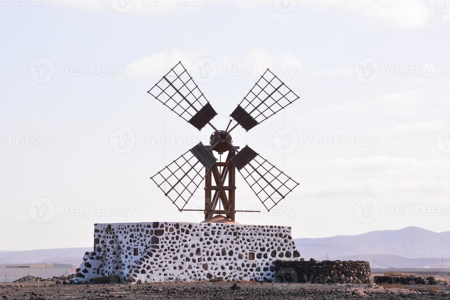 traditionnel Moulin à vent sur Tenerife photo