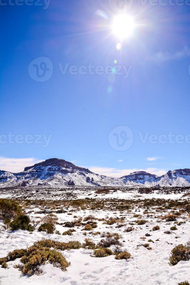 paysage de montagne pittoresque photo