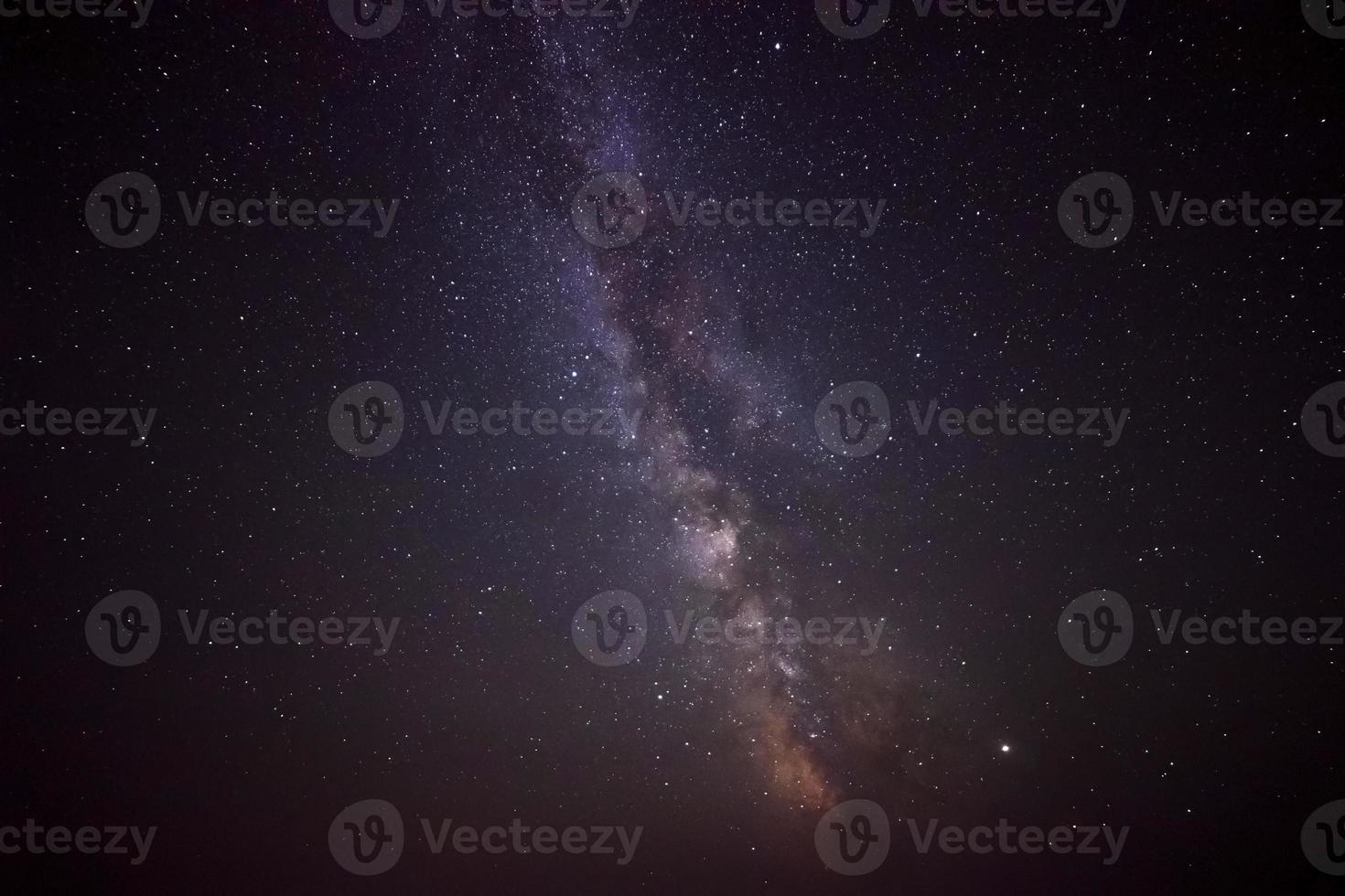 vue de laiteux façon galaxie dans nuit ciel photo