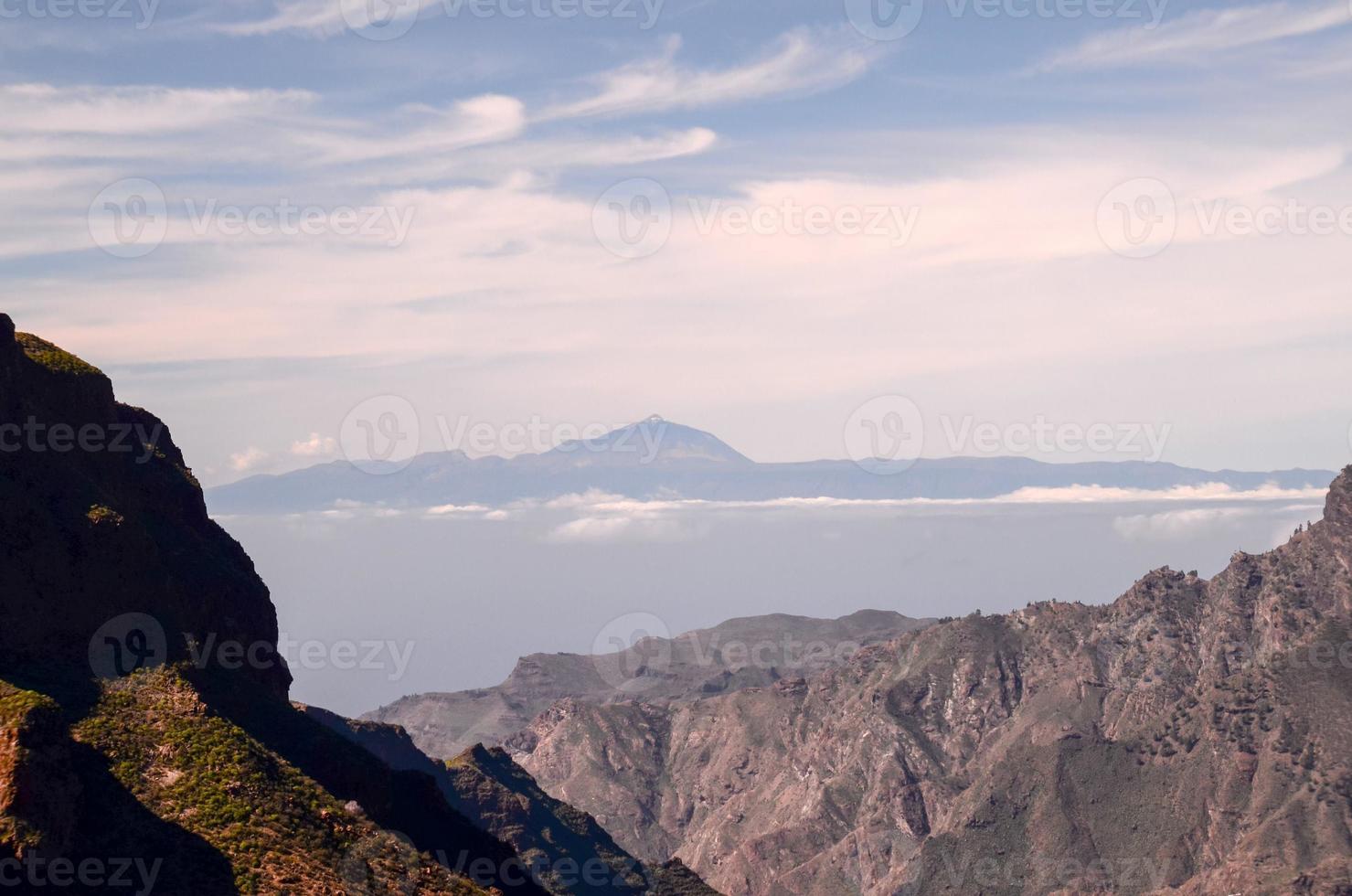 paysage de montagne pittoresque photo