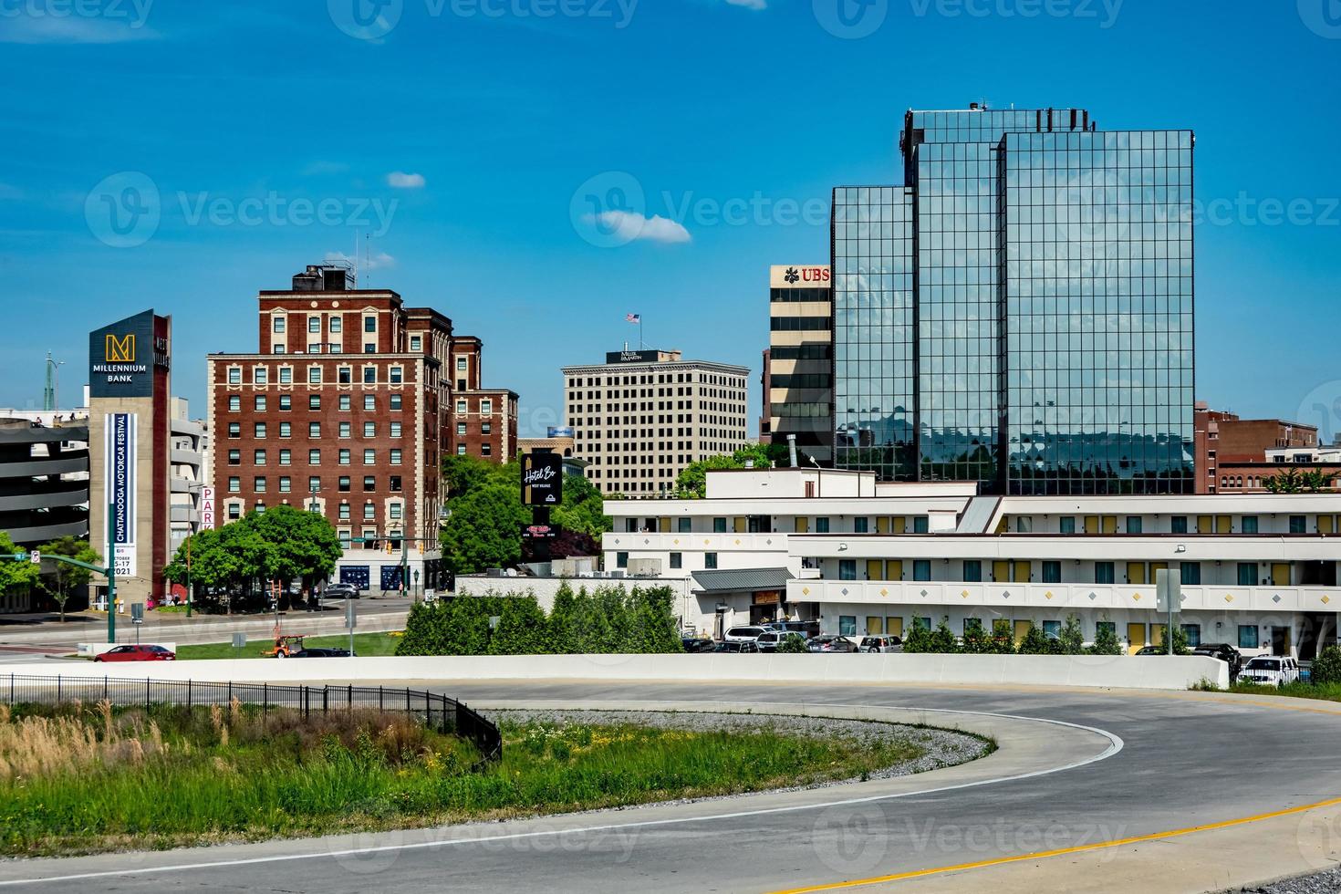 centre ville chattanooga Tennessee à lumière du jour photo
