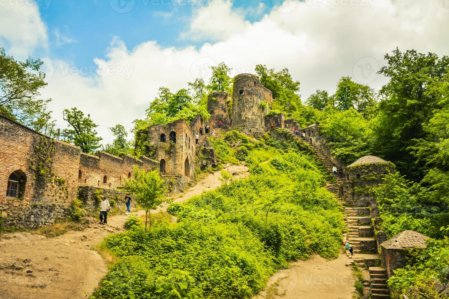 touristique visite explorer tourisme rudkhan Château dans Nord est J'ai couru - populaire célèbre tourisme destination dans Perse photo