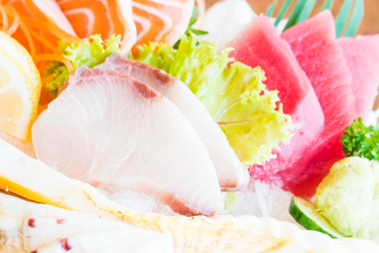sashimi cru et frais photo