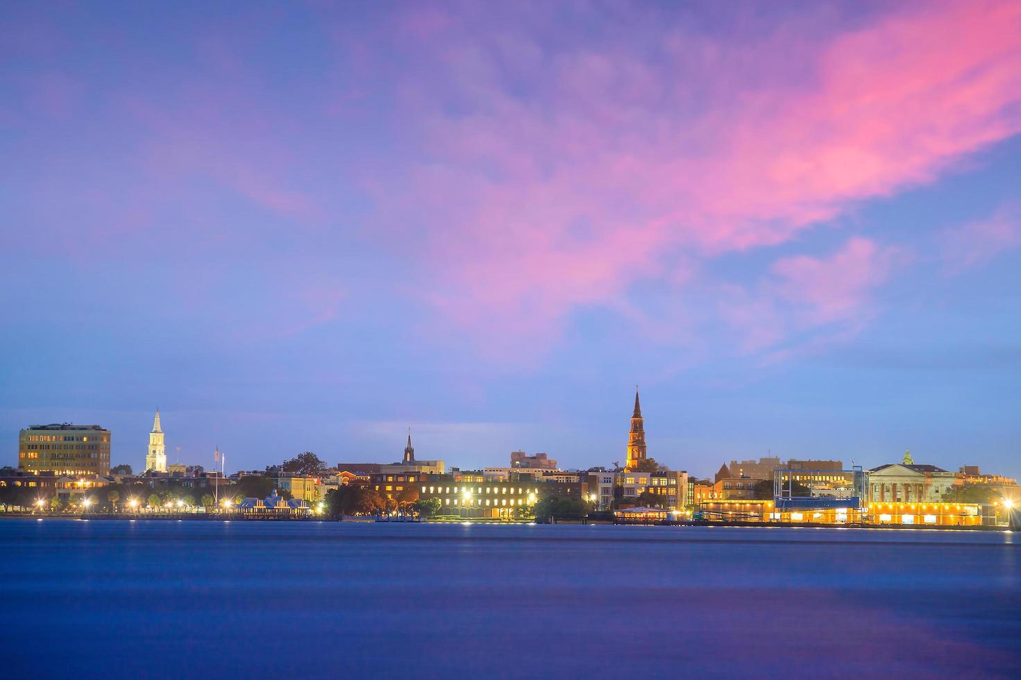 Skyline de Charleston, Caroline du Sud, USA photo