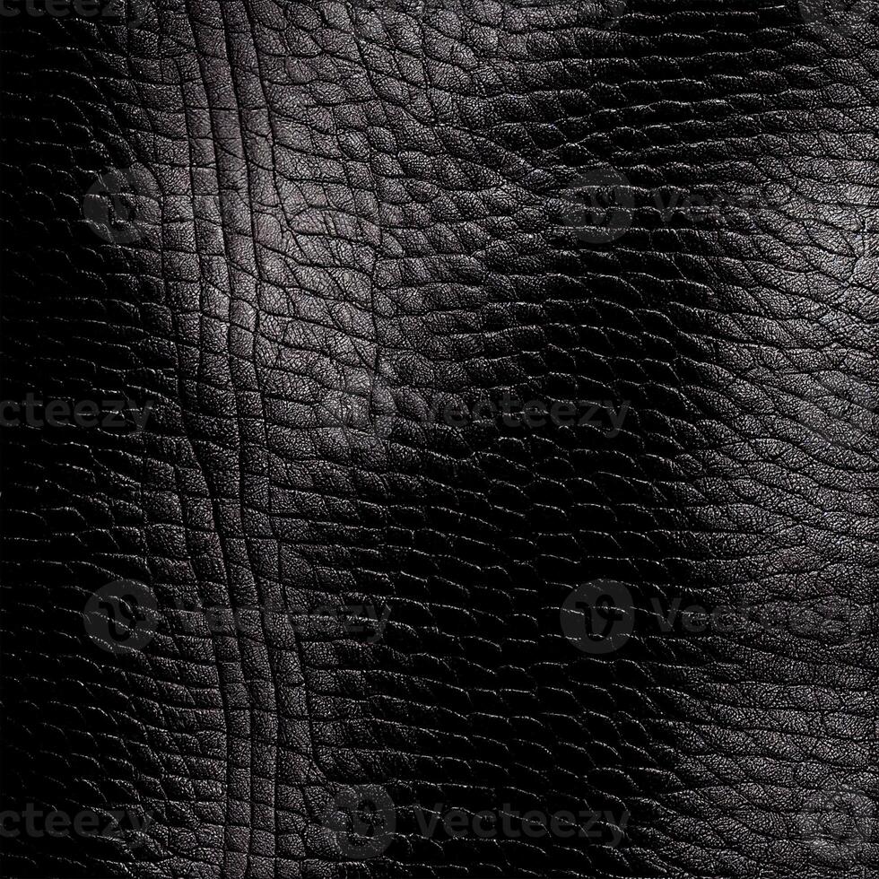 noir coûteux authentique prime cuir - ai généré image photo