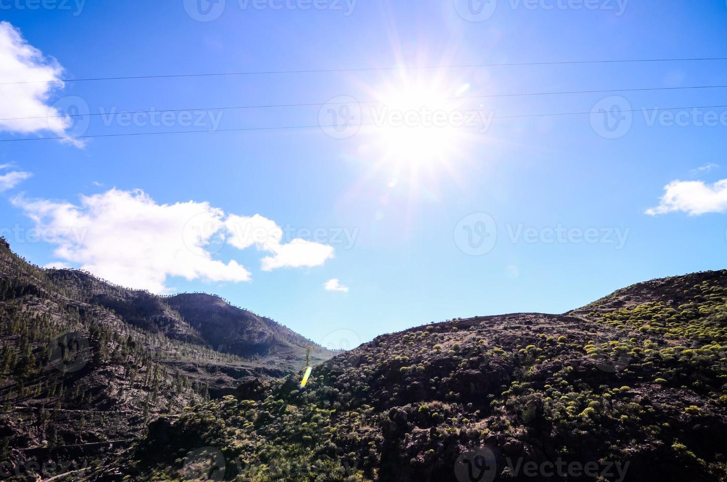 paysage de montagne pittoresque photo