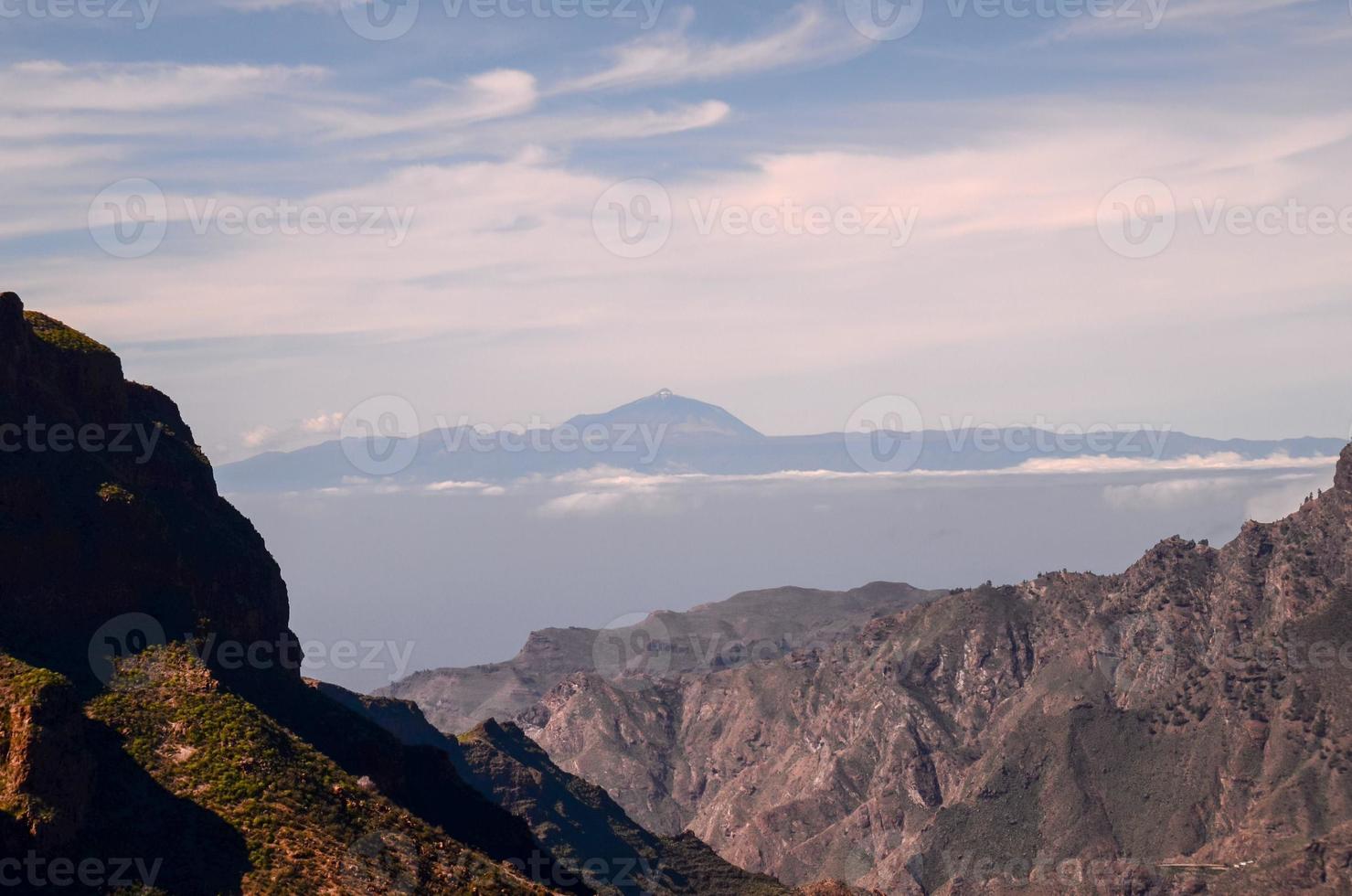 paysage de montagne pittoresque photo