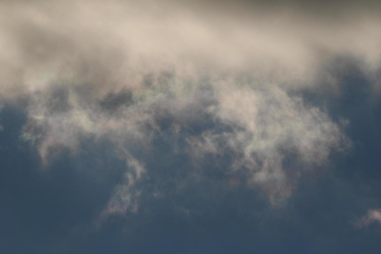 temps orageux et nuages sombres photo