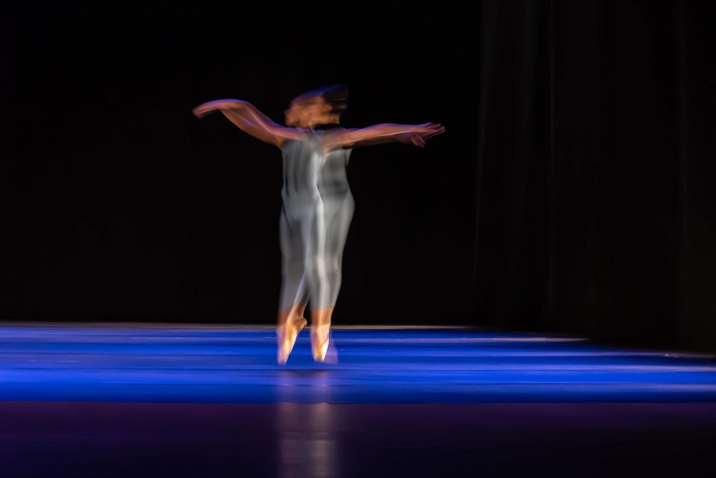 le mouvement abstrait de la danse photo