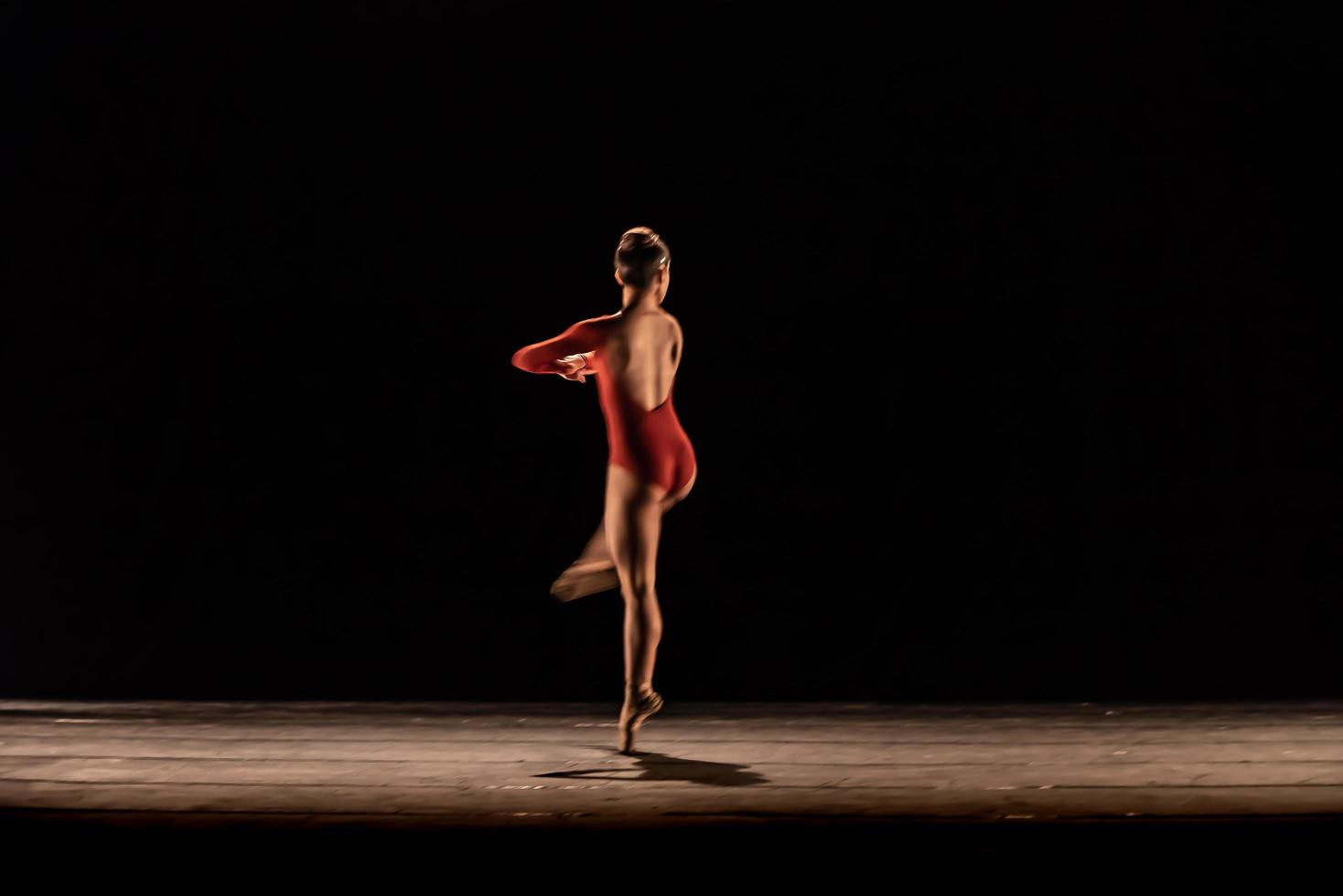 le mouvement abstrait de la danse photo