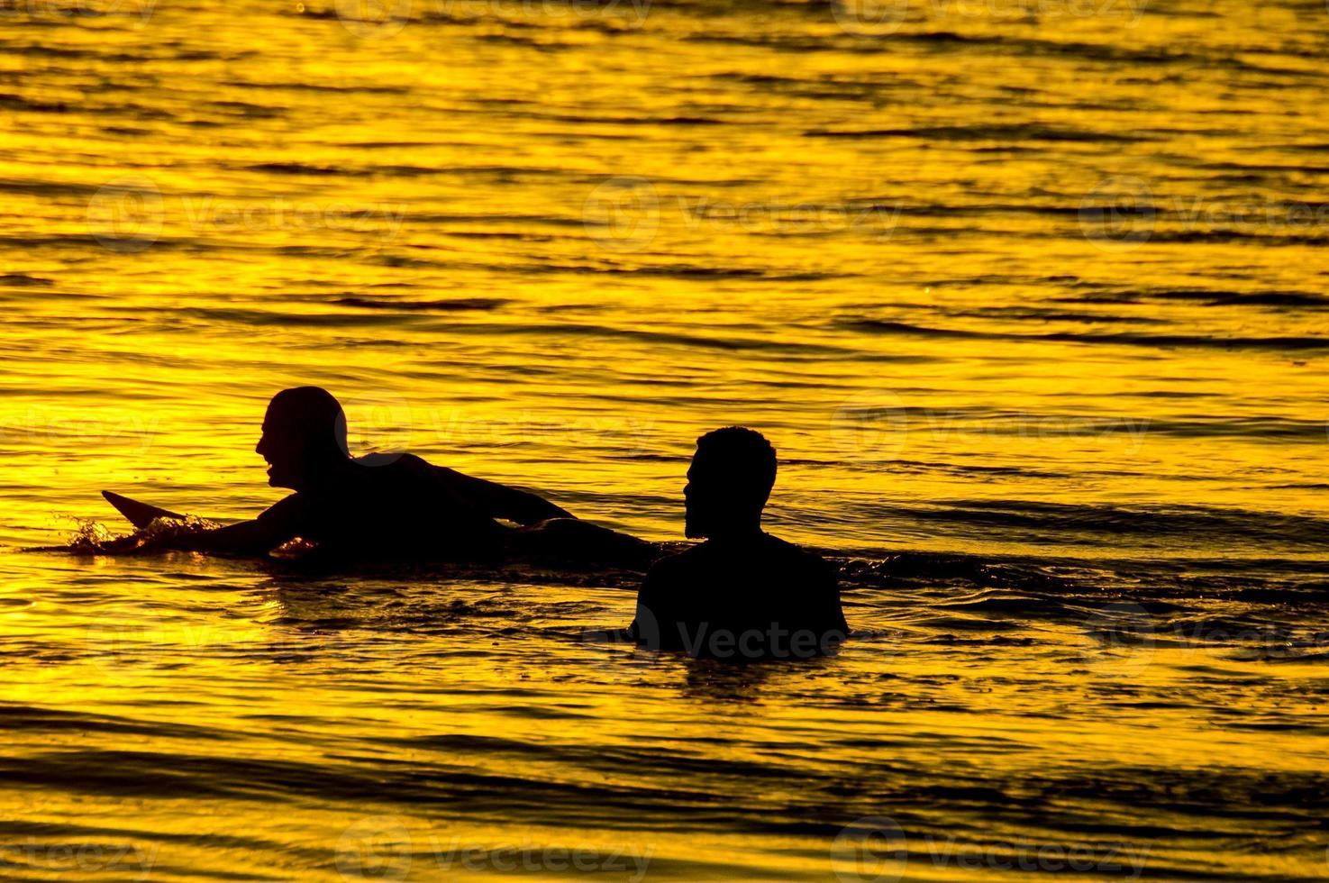 nager dans l'océan photo