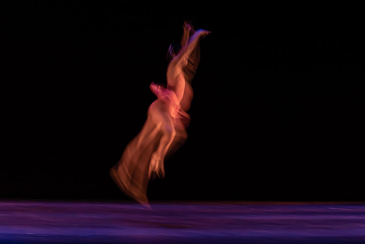 le mouvement abstrait de la danse photo