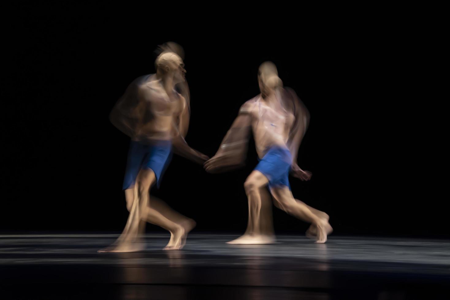 le mouvement abstrait de la danse photo