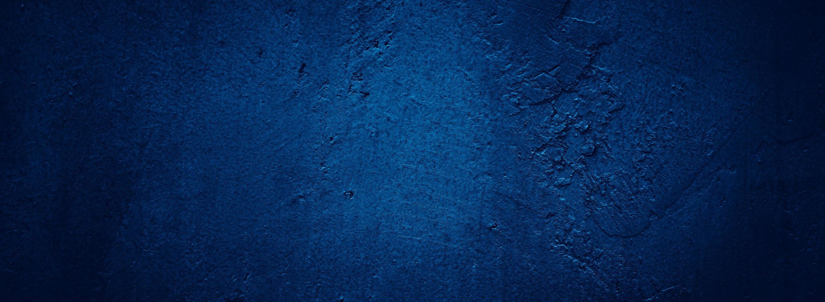 abstrait foncé grunge bleu mur texture Contexte photo