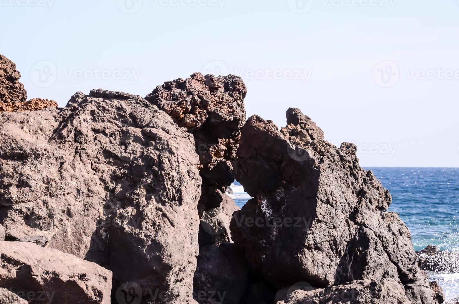vue de le rocheux paysage photo