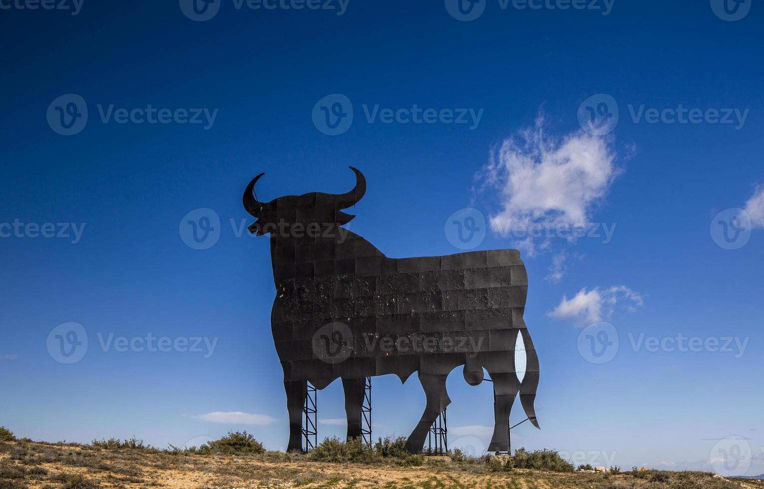 Espagnol taureau signe photo