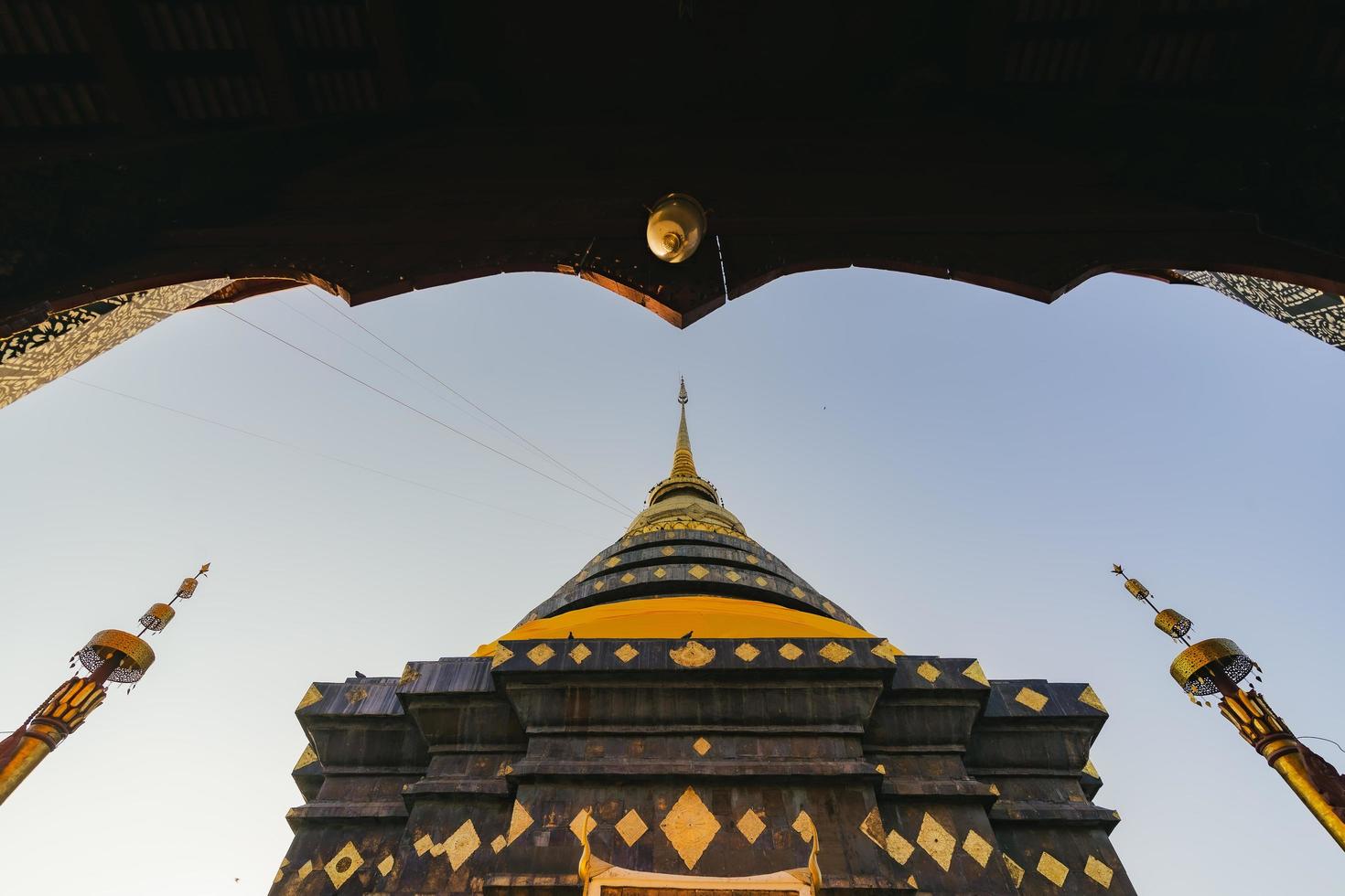 wat phra que lampang luang repère photo