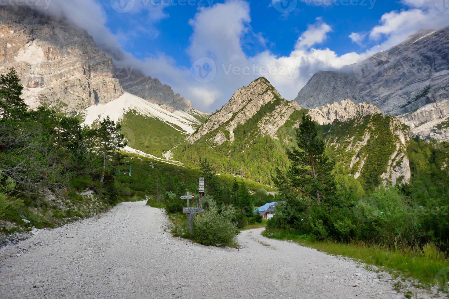 paysage de montagne pittoresque photo