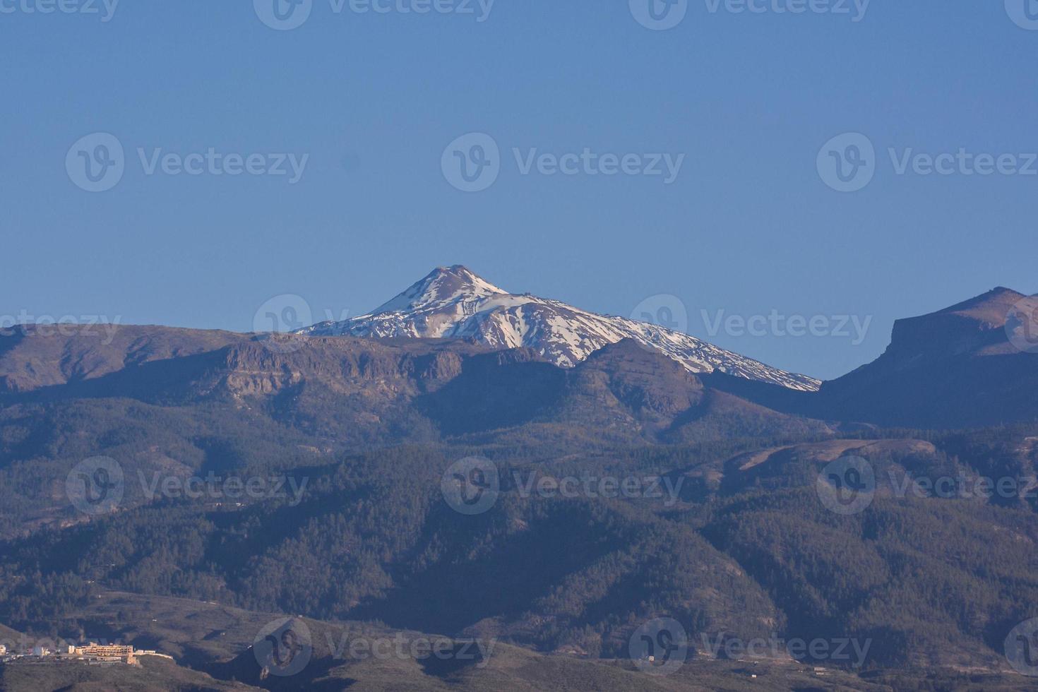 paysage de montagne pittoresque photo