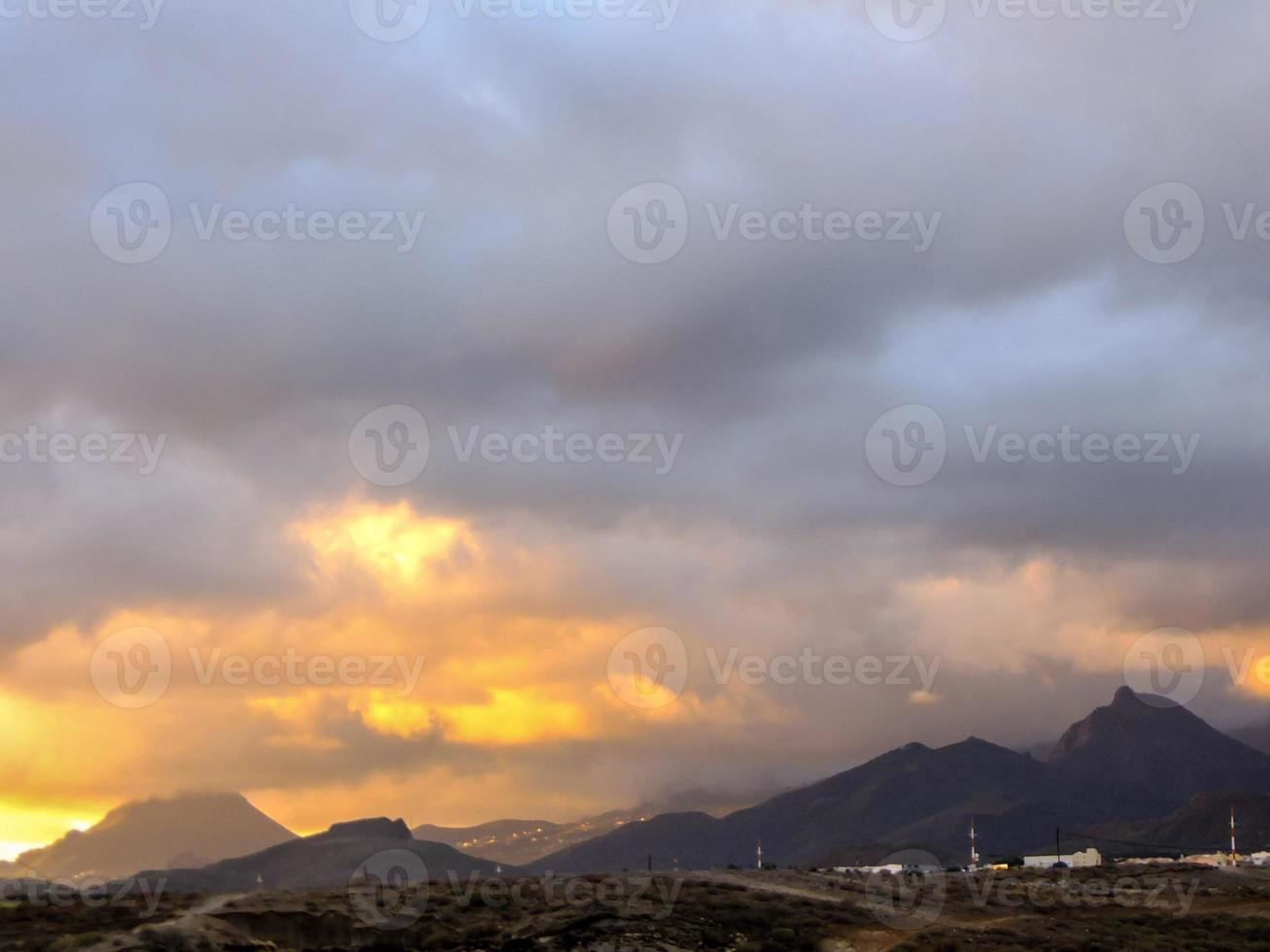 paysage de montagne pittoresque photo