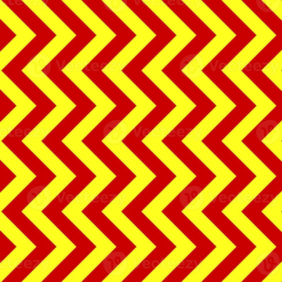 classique rouge et Jaune chevron sans couture modèle. sans couture zig zag modèle Contexte. ordinaire texture Contexte. adapté pour affiche, brochure, brochure, toile de fond, carte, etc. photo