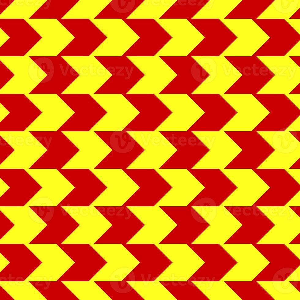 classique rouge et Jaune chevron sans couture modèle. sans couture zig zag modèle Contexte. ordinaire texture Contexte. adapté pour affiche, brochure, brochure, toile de fond, carte, etc. photo