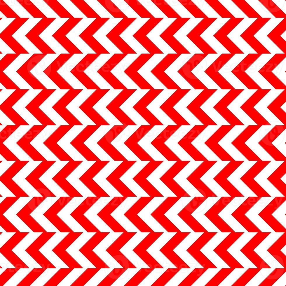 classique rouge et blanc chevron sans couture modèle. sans couture zig zag modèle Contexte. ordinaire texture Contexte. adapté pour affiche, brochure, brochure, toile de fond, carte, etc. photo